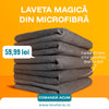 Laveta Magica din Microfibra (set de 5 bucati)