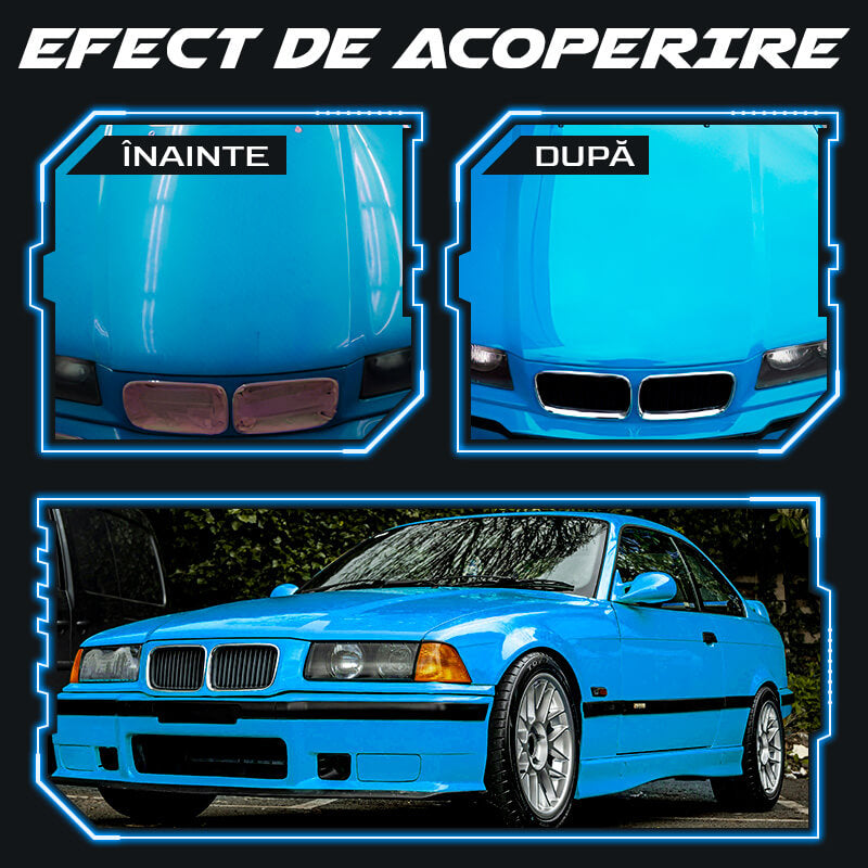 NanoShield - Spray cu Grafen, Strat Ceramic și Silicon pentru lustruirea și protejarea vopselei auto