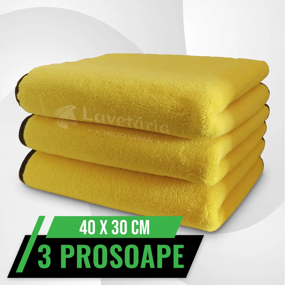 Set 3 Prosoape Microfibra DryMax 800GSM 40X30CM